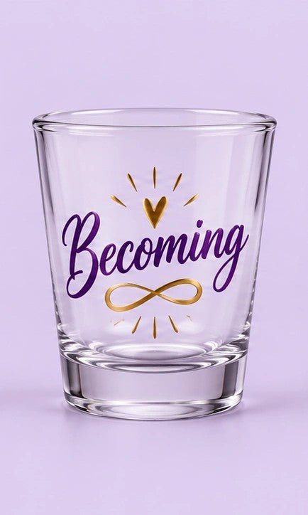 Becoming Shot Glass design